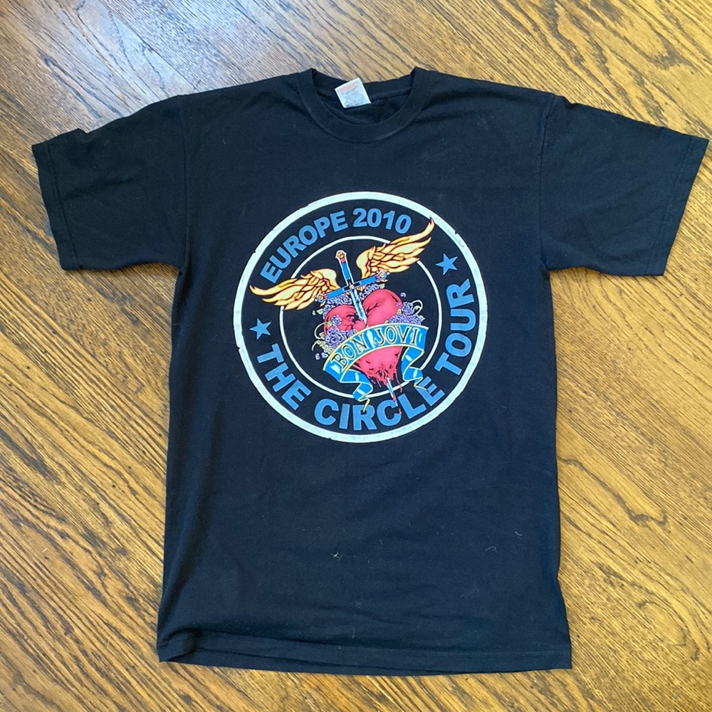 Bon Jovi Concert Band T Tee